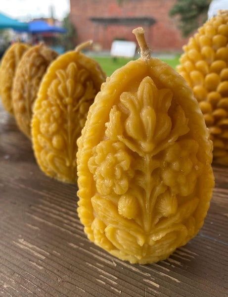 Faberge Egg Beeswax Candle