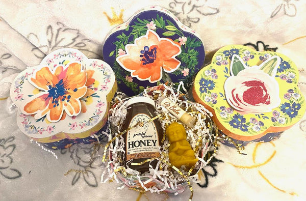Flowers and Bee Gift Box