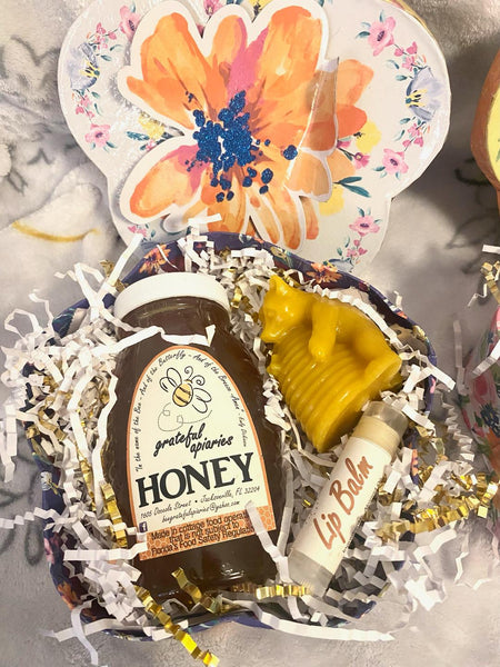 Flowers and Bee Gift Box