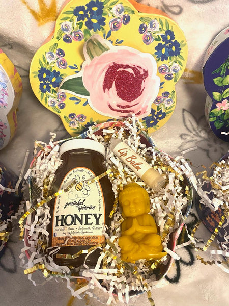 Flowers and Bee Gift Box