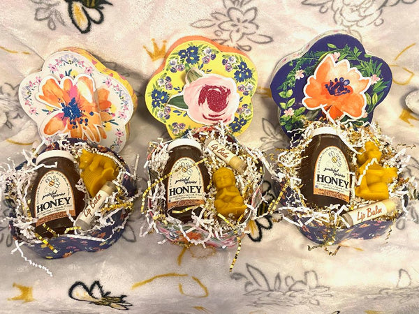 Flowers and Bee Gift Box