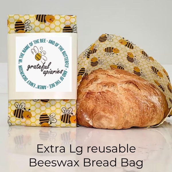 Beeswax Reusable Sourdough Bread Bag
