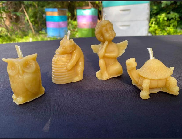 Beeswax Figurine Votive Candles