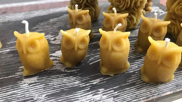 Beeswax Figurine Votive Candles