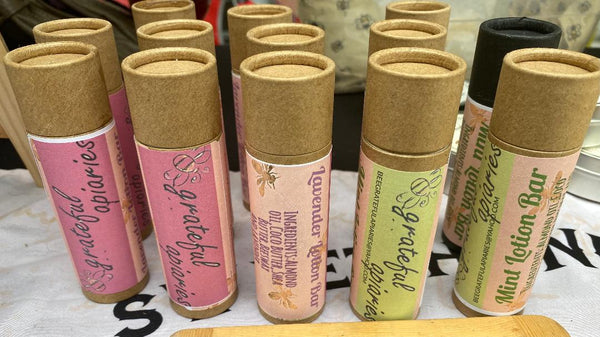 All-Natural Lotion Tube in Eco Friendly Container