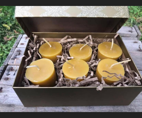 Beeswax Votive Candles 2 oz