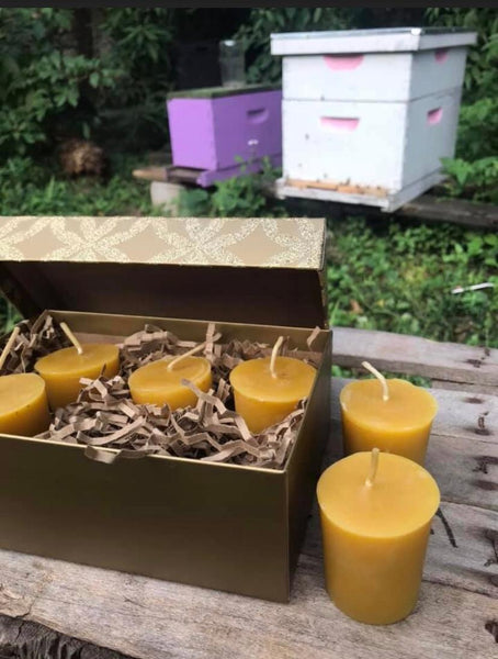 Beeswax Votive Candles 2 oz