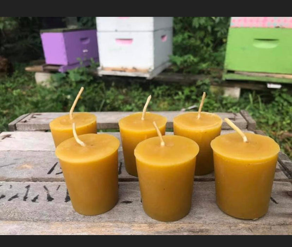 Beeswax Votive Candles 2 oz